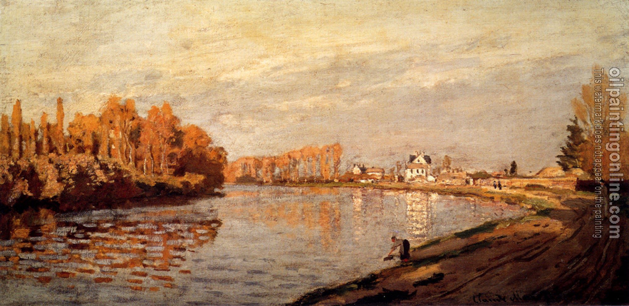 Monet, Claude Oscar - The Seine At Argenteuil